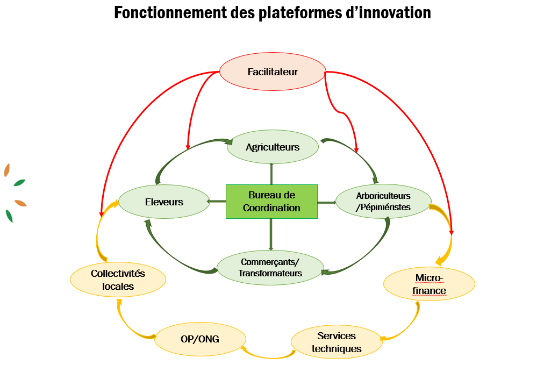 Cette image montre un graphique coloré d'une PI